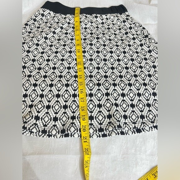 Gilli patterned skirt Size L black and white - Picture 7 of 10